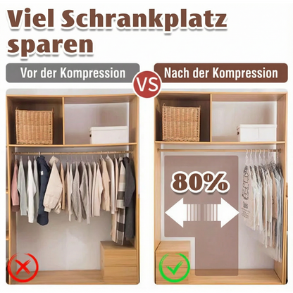 💘 Valentinstagsangebot: 50% Rabatt! ✨Hängende Vakuum-Aufbewahrungsbeutel mit Elektropumpe – Sparen Sie 75 % mehr Platz & Zeit!