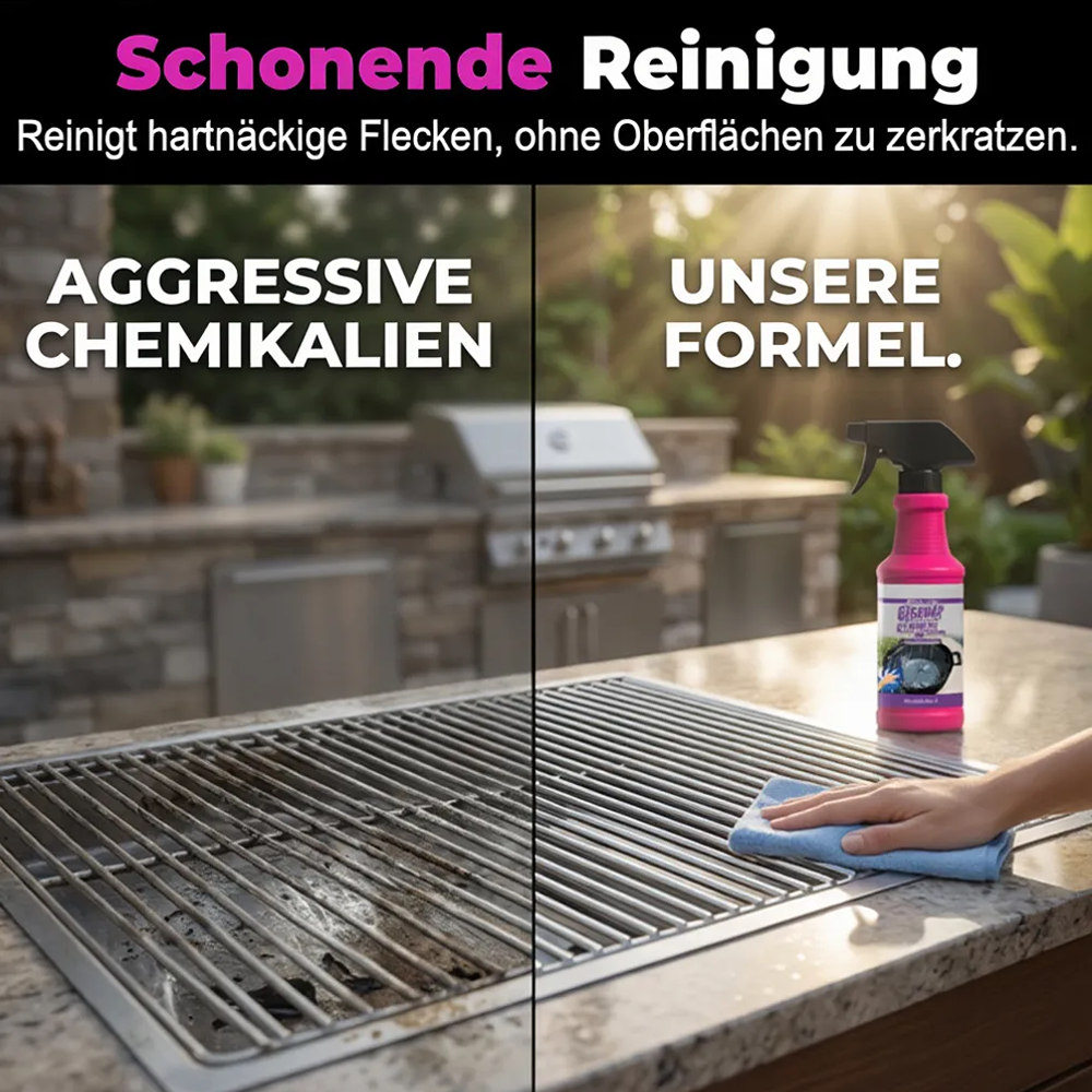 🍃Schnell wirkendes Hochleistungs-Grill-Entfettungsspray