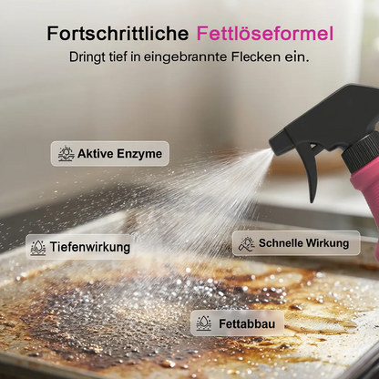 🍃Schnell wirkendes Hochleistungs-Grill-Entfettungsspray