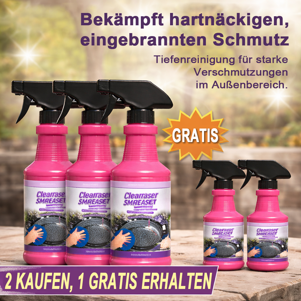 🍃Schnell wirkendes Hochleistungs-Grill-Entfettungsspray