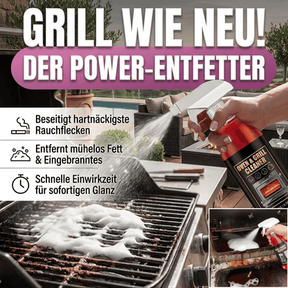 🧼 JETZT 60 % RABATT! ✨ Ofen- und Grillreiniger-Spray – Löst Fett in 5 Minuten, kein Schrubben nötig & beseitigt Gerüche 🔥