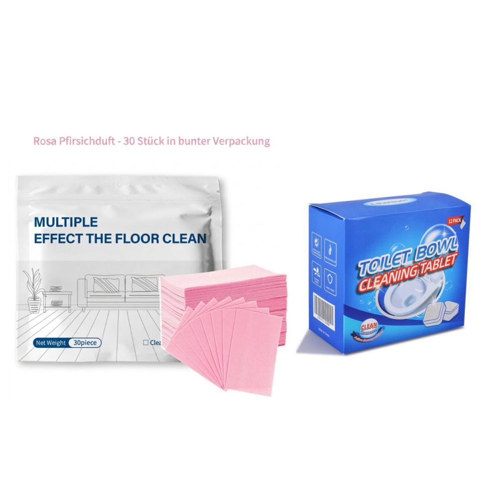 🔥Solange der Vorrat reicht 50 % Rabatt!🎉30-teilige Packung Multi-Effekt-Bodenreinigungstücher