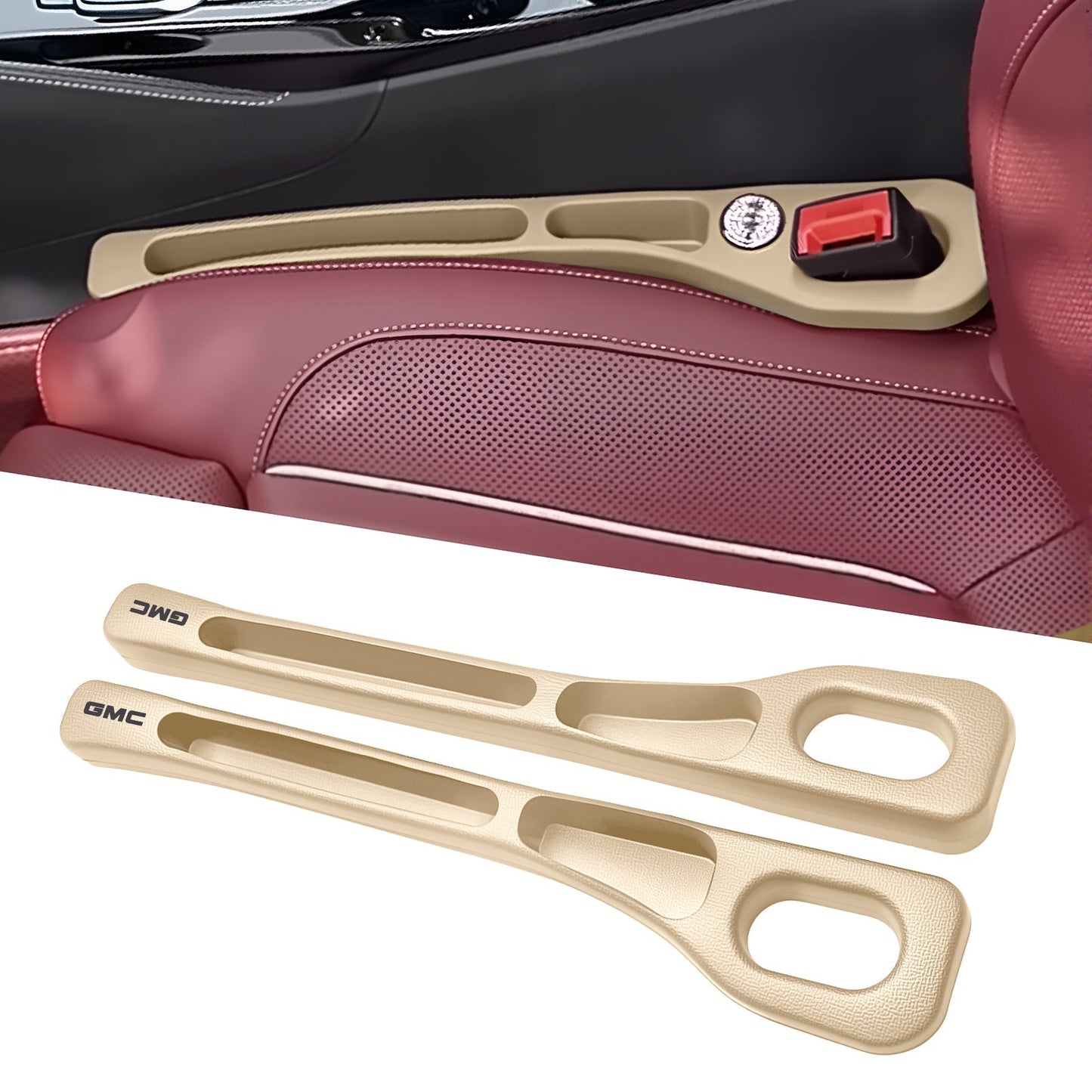 💺Nie wieder das Handy zwischen den Autositzen verlieren🚗🌟Universeller Sitzlücken-Füller • Organizer mit Doppel-Fach🌟