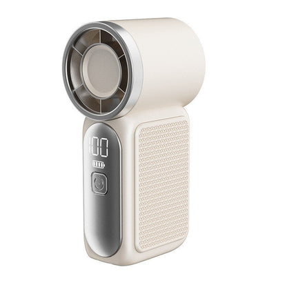 💨Mini-Handventilator mit LED-Anzeige –👍5-stufiger Turbo-Ventilator im Taschenformat.✨Über USB aufladbar, schnelle Kühlung für Reisen und beim Schminken. Das perfekte Geschenk.  Tragbare Kühlung