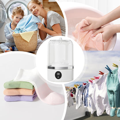 Mini Waschmaschine – Kabellos, Kompakt & Hygienisch -Remifa®