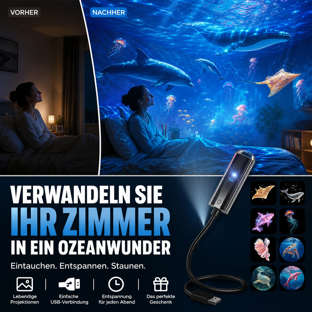 ✨ Plug-and-Play-HD-Projektor für Galaxien und Ozeane🥳Über 50.000 zufriedene Nutzer⏰Sonderangebot: 35 % Rabatt – nur für kurze Zeit💥