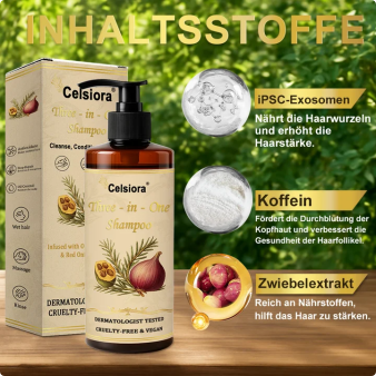 80%OFF DE✅ CELSIORA® Revitalisierendes 3-in-1-Shampoo