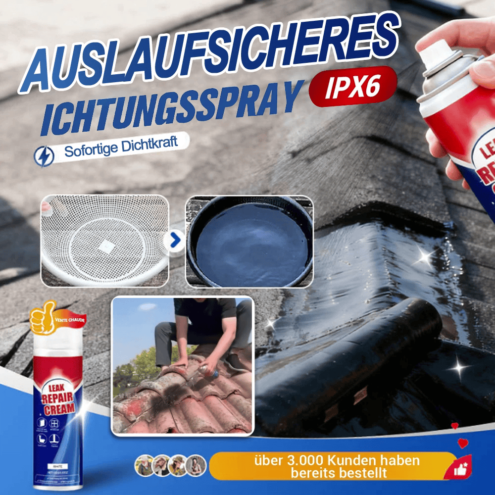 60% OFF DE💥 Großer Ausverkauf – Kaufen Sie 2 und erhalten Sie 1 grati 🎯🛡️Wasserdichtes Dichtungsspray zur Leckreparatur (Copy)