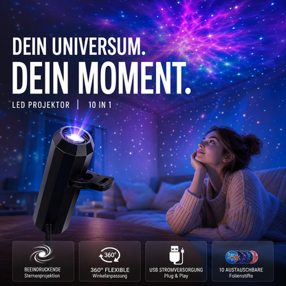 ✨ Plug-and-Play-HD-Projektor für Galaxien und Ozeane🥳Über 50.000 zufriedene Nutzer⏰Sonderangebot: 35 % Rabatt – nur für kurze Zeit💥