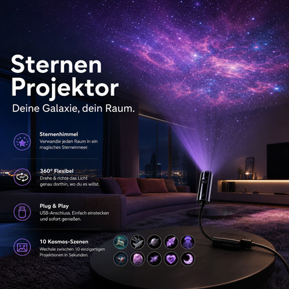 ✨ Plug-and-Play-HD-Projektor für Galaxien und Ozeane🥳Über 50.000 zufriedene Nutzer⏰Sonderangebot: 35 % Rabatt – nur für kurze Zeit💥