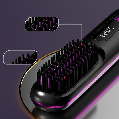 60% OFF DE💖Neujahrs-Sonderangebot: 50 % Rabatt💖 Kabelloser, keramisch beheizter Haarglätter-Kamm -Remifa® (Copy)