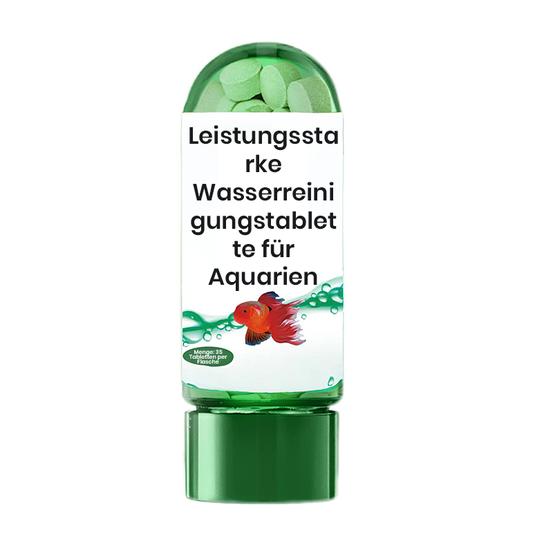 Blitzangebot: 50% Rabatt💥🚀Kaufen 2 und erhalten 1 gratis♻️💧Leistungsstarke Wasserreinigungstablette für Aquarien -Furzero®