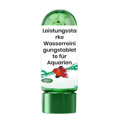 Blitzangebot: 50% Rabatt💥🚀Kaufen 2 und erhalten 1 gratis♻️💧Leistungsstarke Wasserreinigungstablette für Aquarien -Furzero®