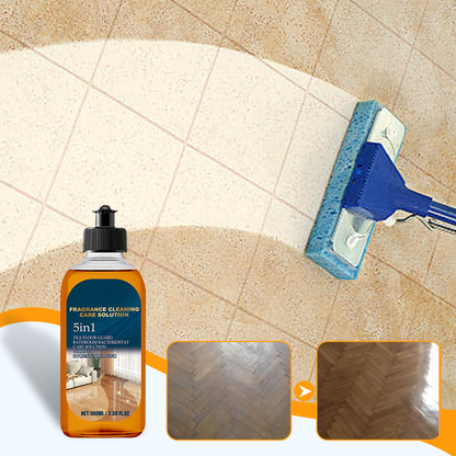 Schnelltrocknender Bodenreiniger - Entfernt Flecken mit Lang anhaltendem Duft und Bakterienschutz 🌟🚿 -Furzero®