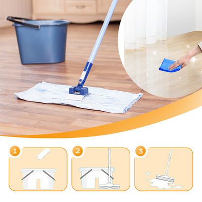 Schnelltrocknender Bodenreiniger - Entfernt Flecken mit Lang anhaltendem Duft und Bakterienschutz 🌟🚿 -Furzero®