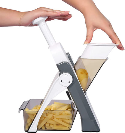🥒✨ Multifunktionaler Gemüseschneider - Perfekt geschnitten in Sekunden! 🥕✨ Spart Zeit, vereinfacht die Küchenarbeit – hohe Qualität & langlebiges Design für deine nachhaltige Küche.