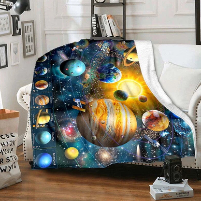 🎉Neujahrsdeal! 50% Rabatt🎁Niedlicher lächelnder Dinosaurier HD Digitaldruck Flanell -Sugoola®