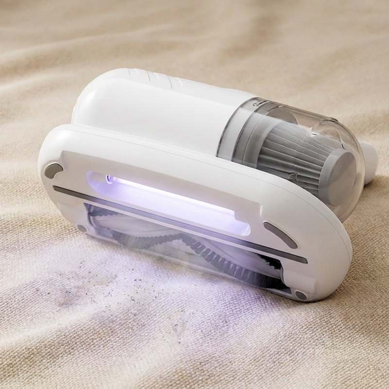 60% OFF DE😱🛏️Unsichtbare Milben rauben dir den Schlaf! Normale Staubsauger nutzlos? Klopfen + Saugen + UV in einem!💥🔦 -Remifa® (Copy)