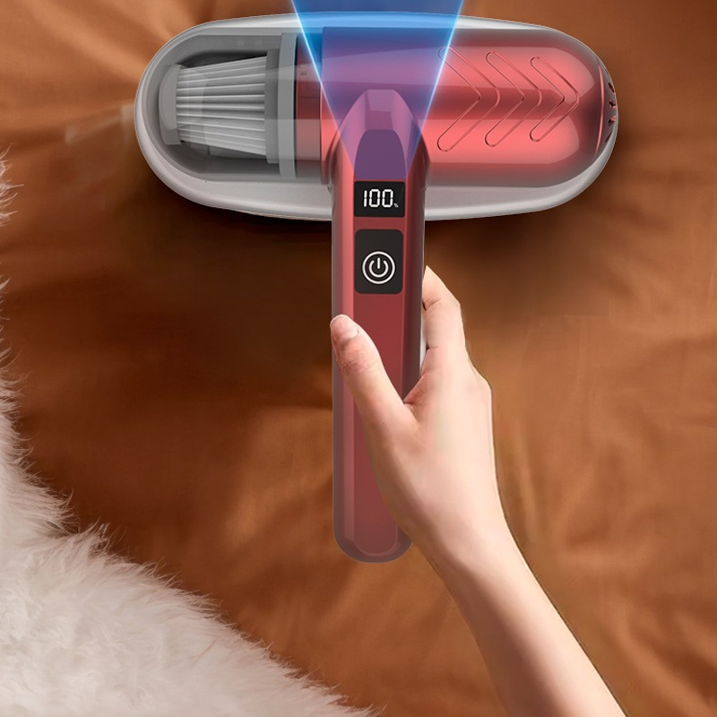 60% OFF DE😱🛏️Unsichtbare Milben rauben dir den Schlaf! Normale Staubsauger nutzlos? Klopfen + Saugen + UV in einem!💥🔦 -Remifa® (Copy)