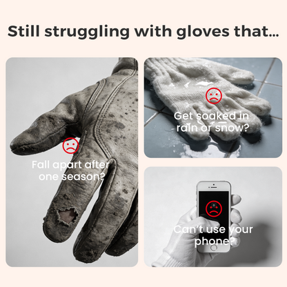 Unisex-Windschutz-Sugoola® Handschuhe mit Heizfunktion und Touchscreen-Funktion