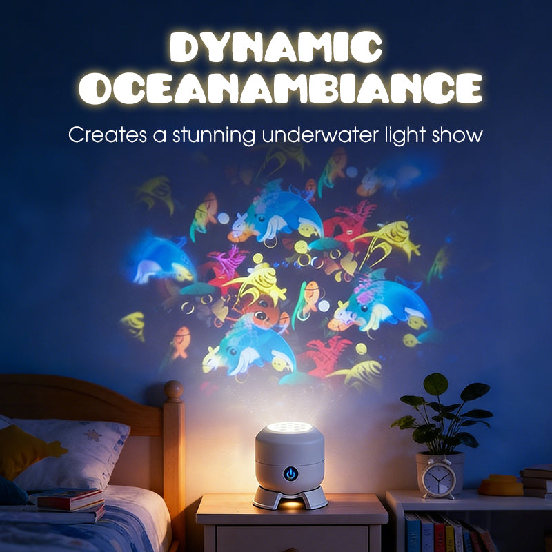 💡Dynamisches rotierendes LED-Projektorlicht🌙☀️