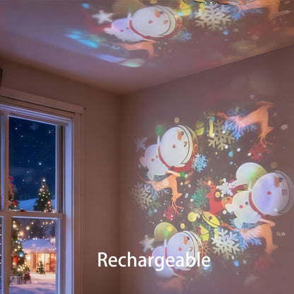 💡Dynamisches rotierendes LED-Projektorlicht🌙☀️