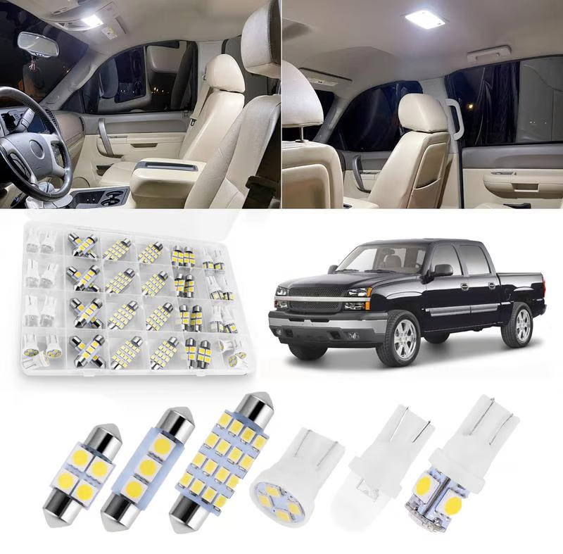🚗 💡 42-teiliges Superhelles LED Auto-Innenraumbeleuchtungs-Set – Plug & Play, 6000K Kaltweiß & Universelle Passform ✨