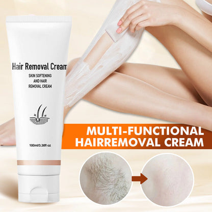 🧴🌿 Sanfte Enthaarungscreme für empfindliche Haut – mit pflegendem Arganöl & Vitamin E 🌸✨ für seidig glatte Haut bis zu 7 Tagen. Ideal für Beine, Achseln & Intimbereich.