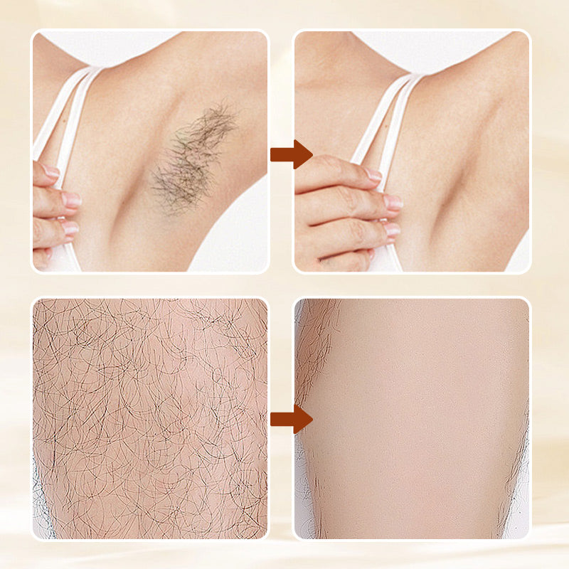 🧴🌿 Sanfte Enthaarungscreme für empfindliche Haut – mit pflegendem Arganöl & Vitamin E 🌸✨ für seidig glatte Haut bis zu 7 Tagen. Ideal für Beine, Achseln & Intimbereich.