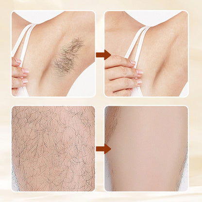 🧴🌿 Sanfte Enthaarungscreme für empfindliche Haut – mit pflegendem Arganöl & Vitamin E 🌸✨ für seidig glatte Haut bis zu 7 Tagen. Ideal für Beine, Achseln & Intimbereich.