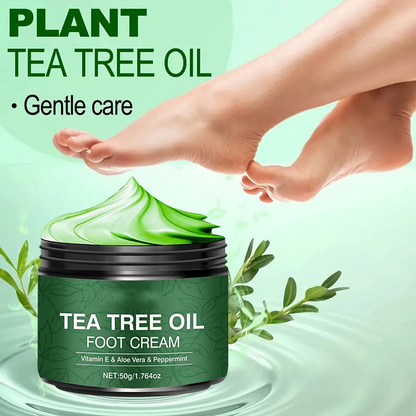 ✨💝Beruhigende Fußcreme mit Aloe Vera & Teebaumöl