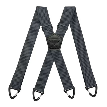 ⛰️ LIMITIERT: 55% RABATT! 🔥 Herren-Hosenträger (X/Y-Back) – 3,8 cm Breiter Maiskorn-Gurt mit Hakenclips für Outdoor & Alltag 🧗‍♂️