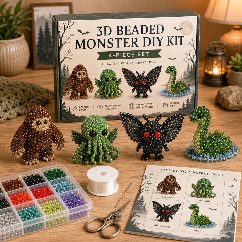 🏆Zeitlich begrenztes Angebot: 49 % Rabatt🧵✨Kleines 3D-Perlen-Tier-Bastelset