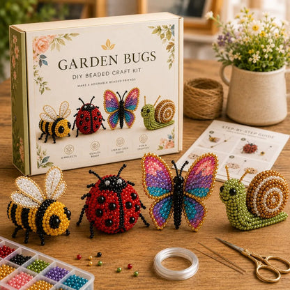 🏆Zeitlich begrenztes Angebot: 49 % Rabatt🧵✨Kleines 3D-Perlen-Tier-Bastelset